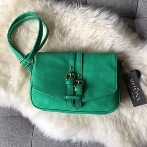 Green Merona Crossbody Purse (NWT)